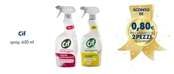 Esselunga Cif spray, 650 ml offerta
