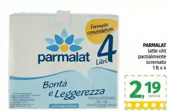 Pam Parmalat Parmalat - Latte Parzialmente Scremato UHT 1000 g(ml) offerta