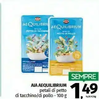 Pam Aia Aequilibrium Petali Di Petto Di Pollo offerta