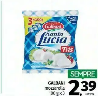 Pam Galbani Mozzarella offerta