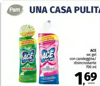 Pam Ace Wc Gel Con Candeggina/Disincrostante offerta