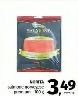 Pam Norita Salmone Norvegese Affumicato 100 G(ml) offerta