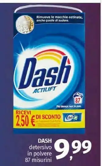 Pam Dash Detersivo In Polvere offerta