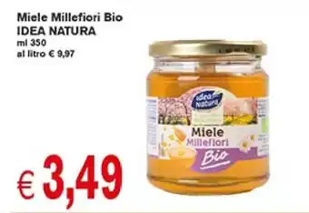 èccoMI Miele Millefiori Bio IDEA NATURA ml 350 offerta