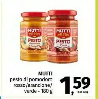 Pam Mutti Pesto offerta