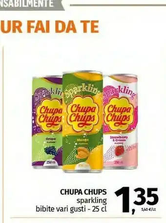 Pam Chupa chups Sparkling Bibite offerta
