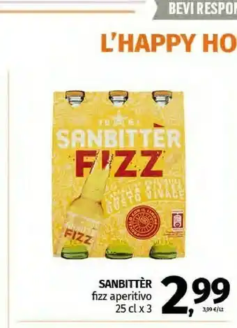 Pam Sanbitter Fizz Aperitivo offerta