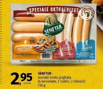 Pam Senfter Wurstel Misto Grigliata offerta