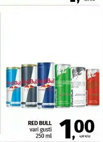 Pam Red bull Red Bull - Red Bull Energy Drink 250 g(ml) offerta