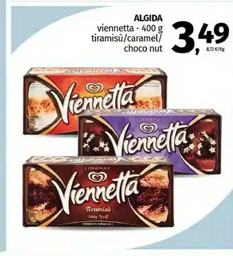 Pam Algida Viennetta Choco Nut L'Originale 400 G(ml) offerta