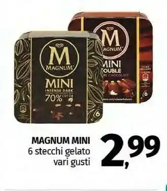 Pam Algida Magnum Mini Pink Black offerta