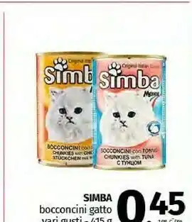 Pam Simba Bocconcini Gatto offerta