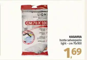 Pam Kasaviva Busta Salvaspazio Light offerta
