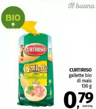 Pam Curtiriso Gallette Biologiche Di Mais 130 G(ml) offerta