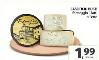 Pam Caseificio Busti Formaggio 3 Latti offerta