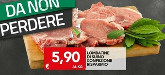 TuoDi Lombatine Di Suino offerta