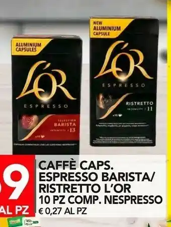 L'Or Espresso Ristretto Capsule Caffè 10 Pezzo(i)