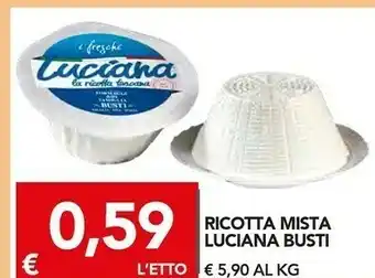 TuoDi Busti Ricotta Mista Luciana offerta