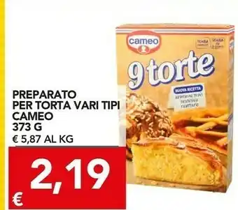 Cameo Preparati Per Torte
