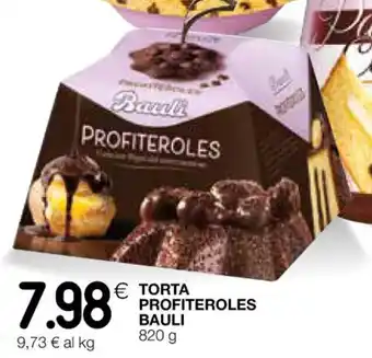 Coop TORTA PROFITEROLES BAULI 820 g offerta