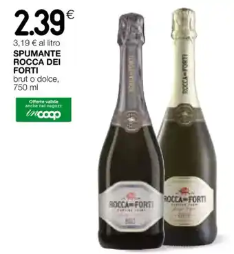 Coop SPUMANTE ROCCA DEI FORTI 750 ml offerta