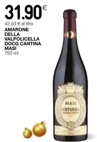 Coop AMARONE DELLA VALPOLICELLA DOCG CANTINA MASI 750 ml offerta