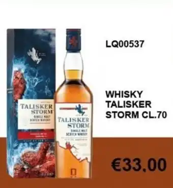WHISKY TALISKER STORM CL.70