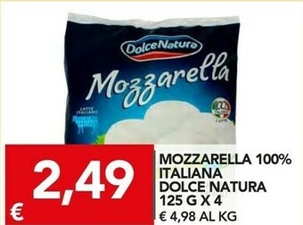 TuoDi Dolce natura Mozzarella 100% Italiana offerta
