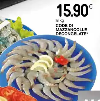 Coop CODE DI MAZZANCOLLE DECONGELATE offerta