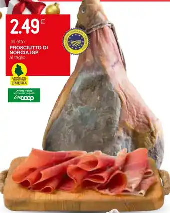 Coop PROSCIUTTO DI NORCIA IGP offerta