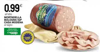 Coop MORTADELLA BOLOGNA IGP CASA MODENA offerta