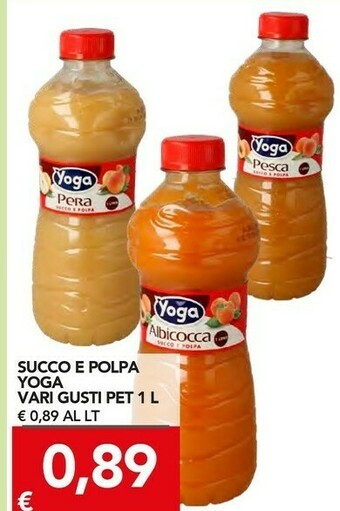 TuoDi Yoga Succo E Polpa Di Albicocca 1000 G(ml) offerta