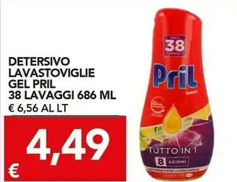 Pril Detersivo Lavastoviglie Gel 38 Lavaggi