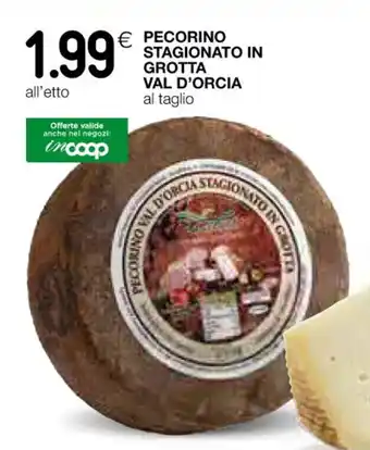 Coop PECORINO STAGIONATO IN GROTTA VAL D'ORCIA offerta