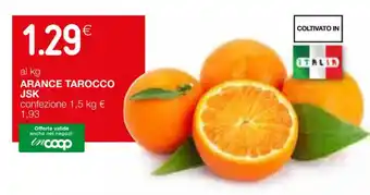Coop ARANCE TAROCCO JSK 1,5 kg offerta