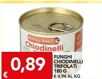 Bontà di bosco Chiodinelli Trifolati 180 G(ml)
