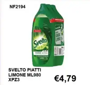 Italy Cash and Carry SVELTO PIATTI LIMONE ML980 XPZ3 offerta