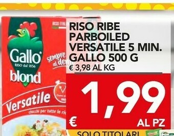 TuoDi Gallo Riso Ribe Parboiled Versatile 5 Min offerta
