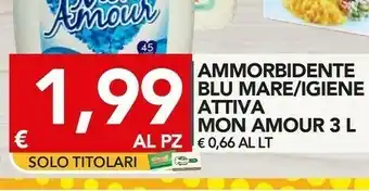 TuoDi Mon Amour Ammorbidente Blu Mare / Igiene offerta