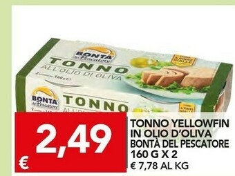TuoDi Bontà Del Pescatore - Tonno All'Olio Di Oliva offerta