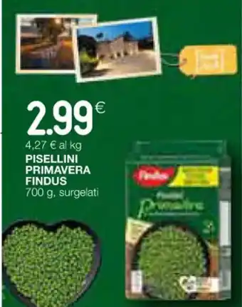 Coop PISELLINI PRIMAVERA FINDUS 700 g offerta