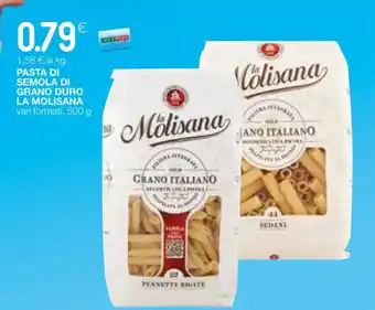 Coop 1,5PASTA DI SEMOLA DI GRANO DURO LA MOLISANA vari formati, 500 g offerta