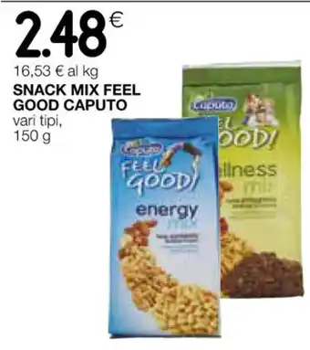 Coop SNACK MIX FEEL GOOD CAPUTO vari tipi, 150 g offerta