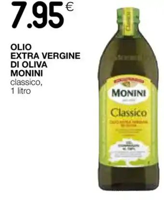 Coop OLIO EXTRA VERGINE DI OLIVA MONINI 1 litro offerta