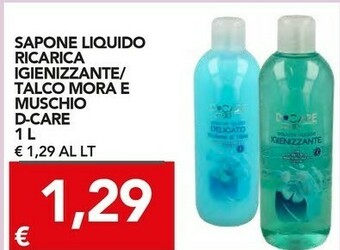 TuoDi D-Care Sapone Liquido offerta