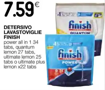 Coop DETERSIVO LAVASTOVIGLIE FINISH offerta