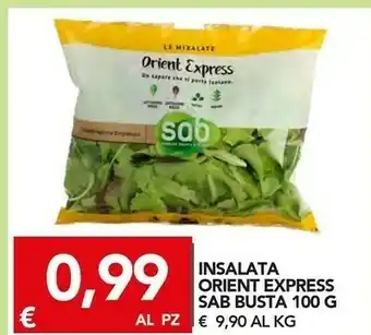TuoDi Orient Express Sab Insalata offerta