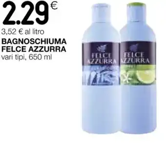 Coop BAGNOSCHIUMA FELCE AZZURRA vari tipi, 650 ml offerta