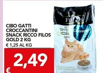 TuoDi Listerine Filos Cibo Gatti Crocchette offerta