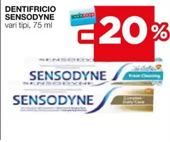 Coop DENTIFRICIO SENSODYNE vari tipi, 75 ml offerta